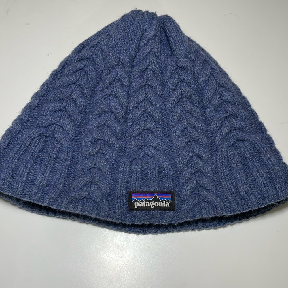 Blue Patagonia Beanie